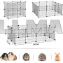 Клетка манеж для мелких животных Songmics 46x143x73 см сетка для вольеров (Польша)